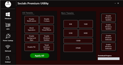 Ultimate Tweaking Utility