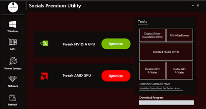 Ultimate Tweaking Utility